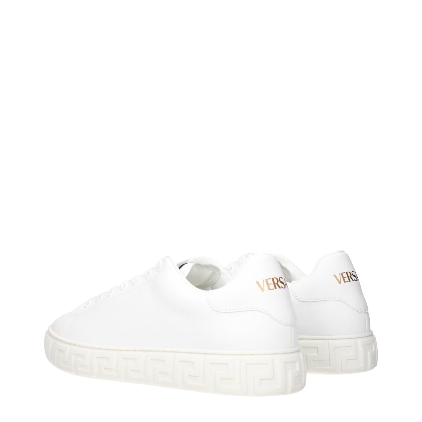 White Leather Low Tops