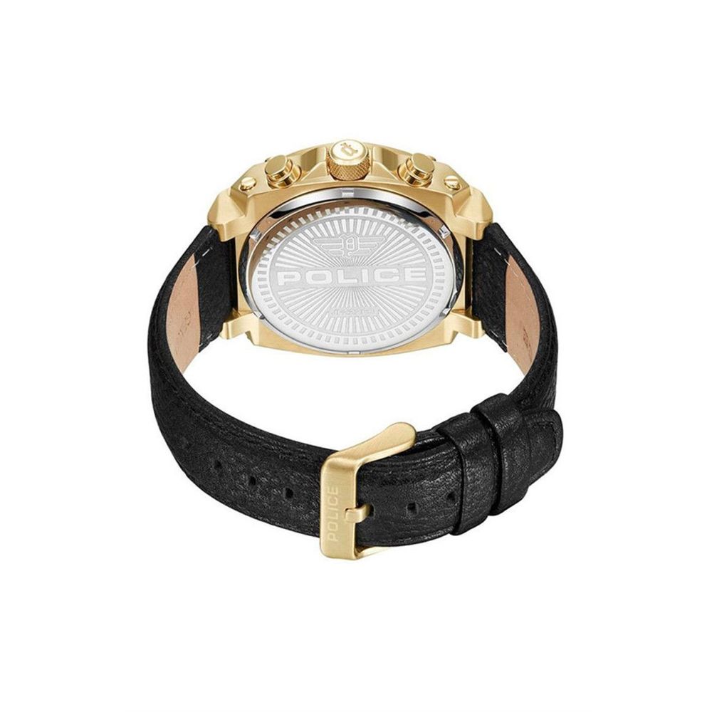 Black Leather Watch