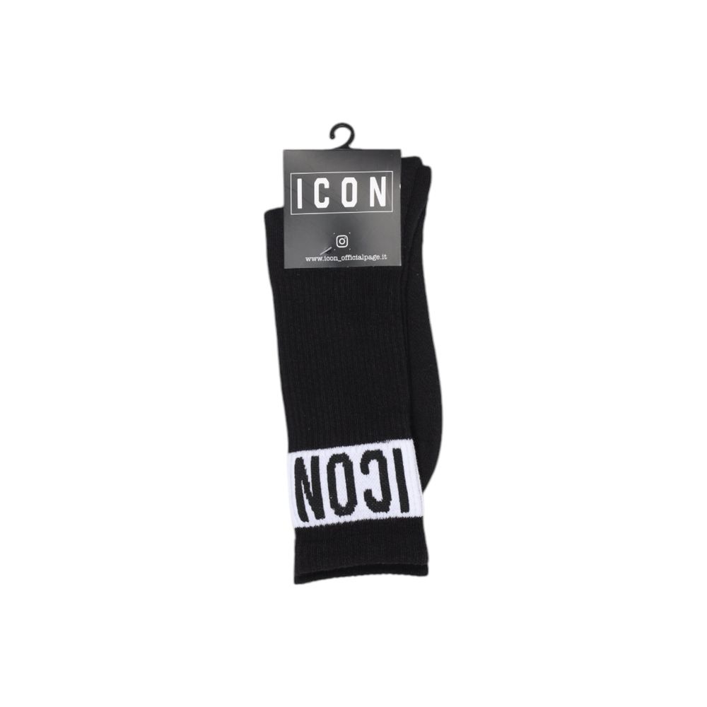 Black Cotton Socks