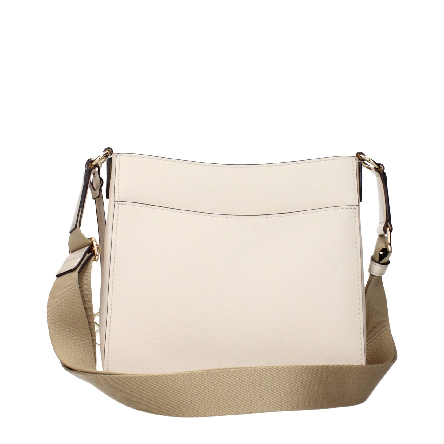 Beige Leather Shoulder Bag