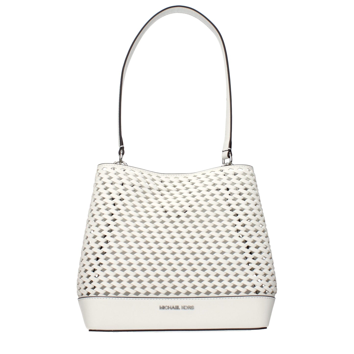 White Leather Shoulder Bags