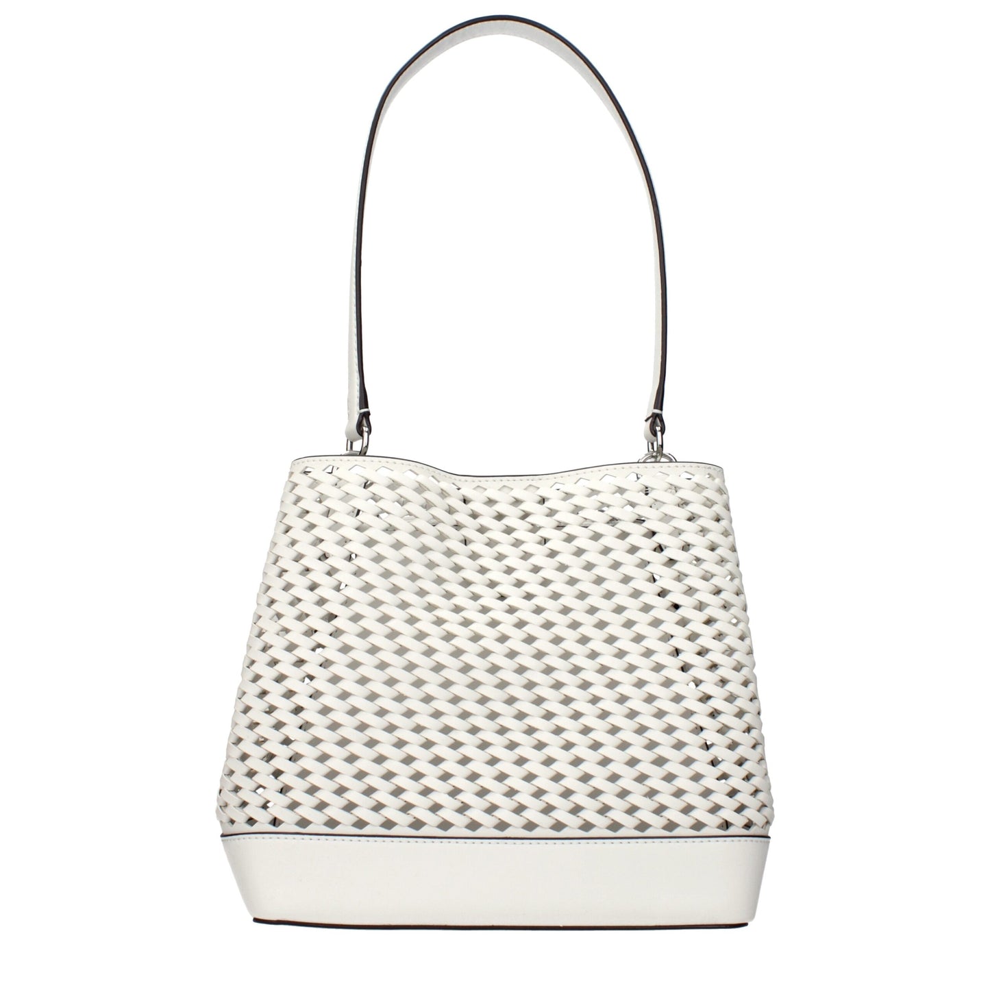 White Leather Shoulder Bags