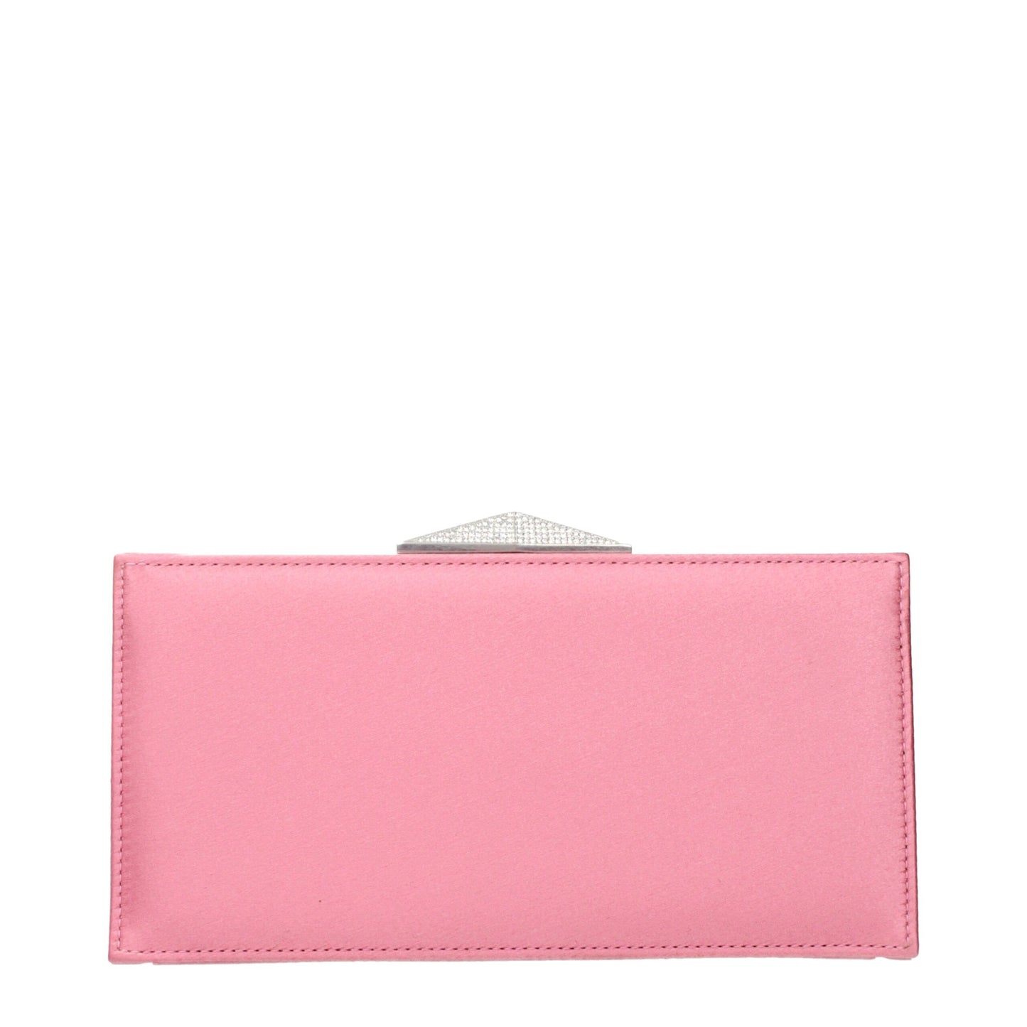 Pink Satin Clutch Bags