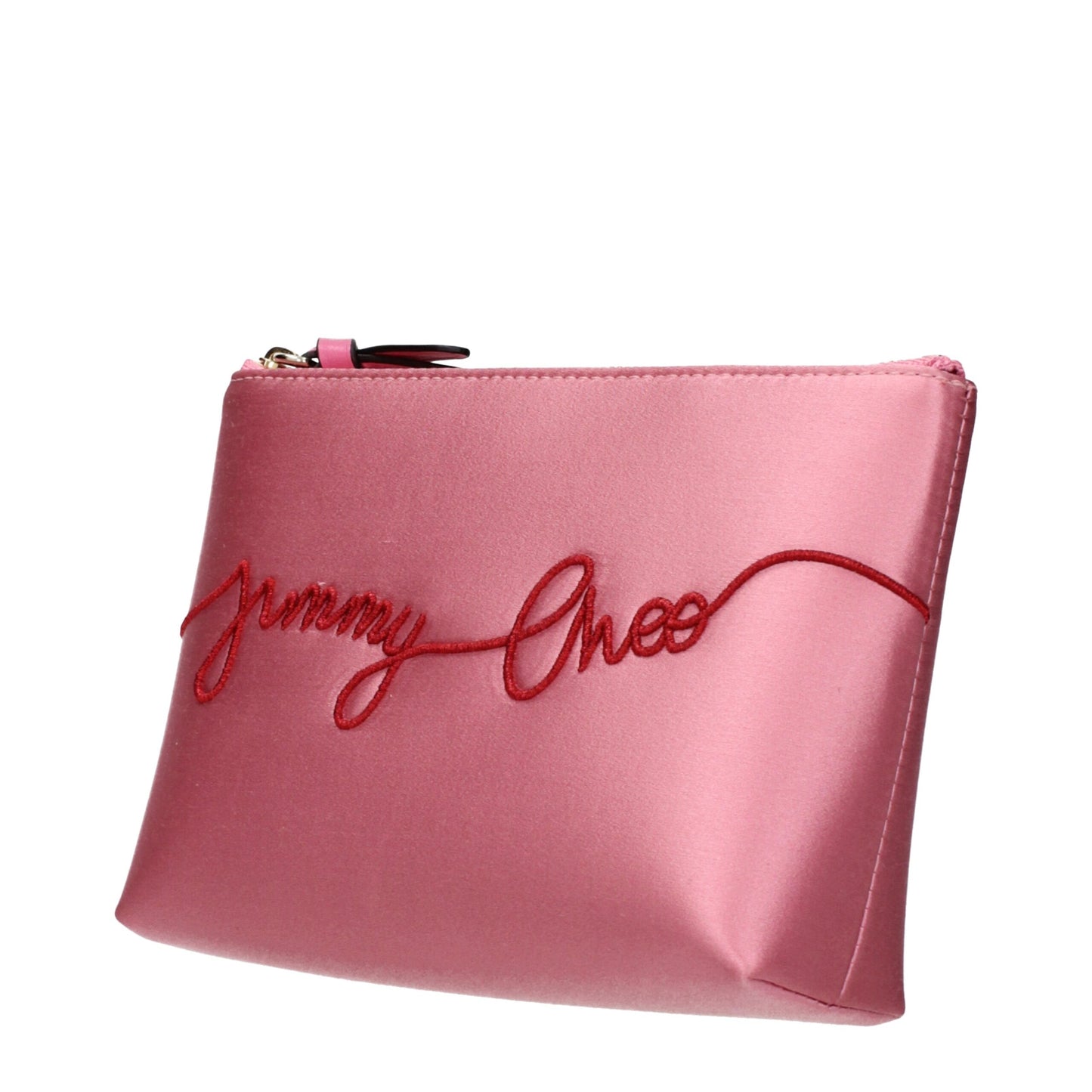 Pink Satin Clutch Bags
