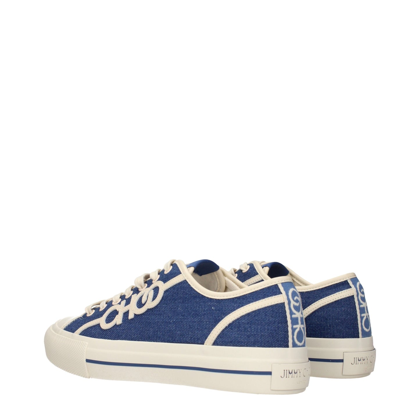 Blue Fabric Low Tops