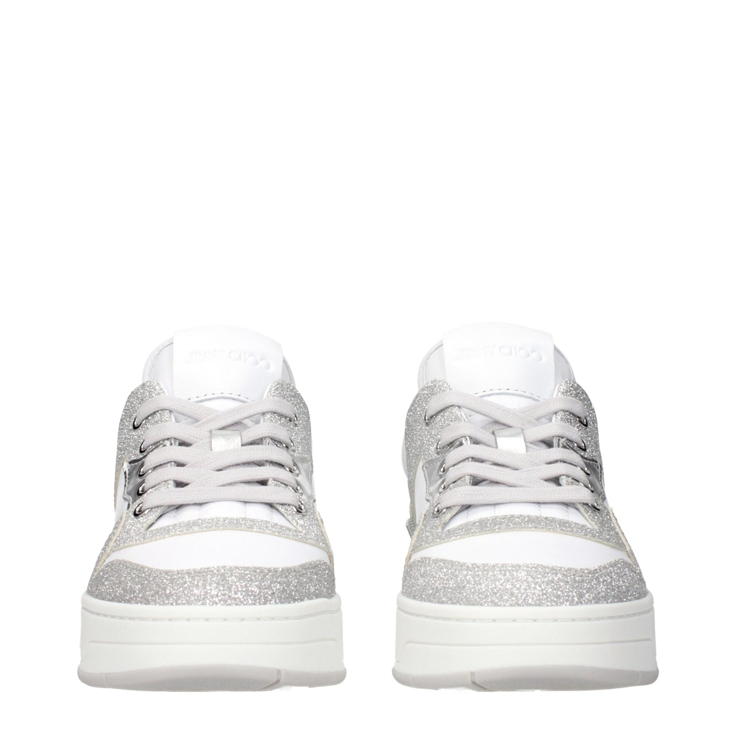 White Leather Low Tops