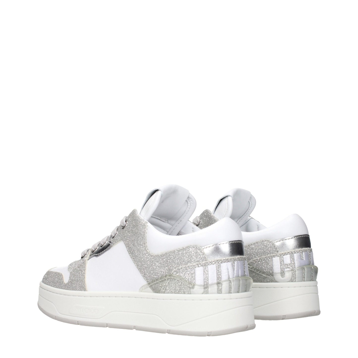 White Leather Low Tops