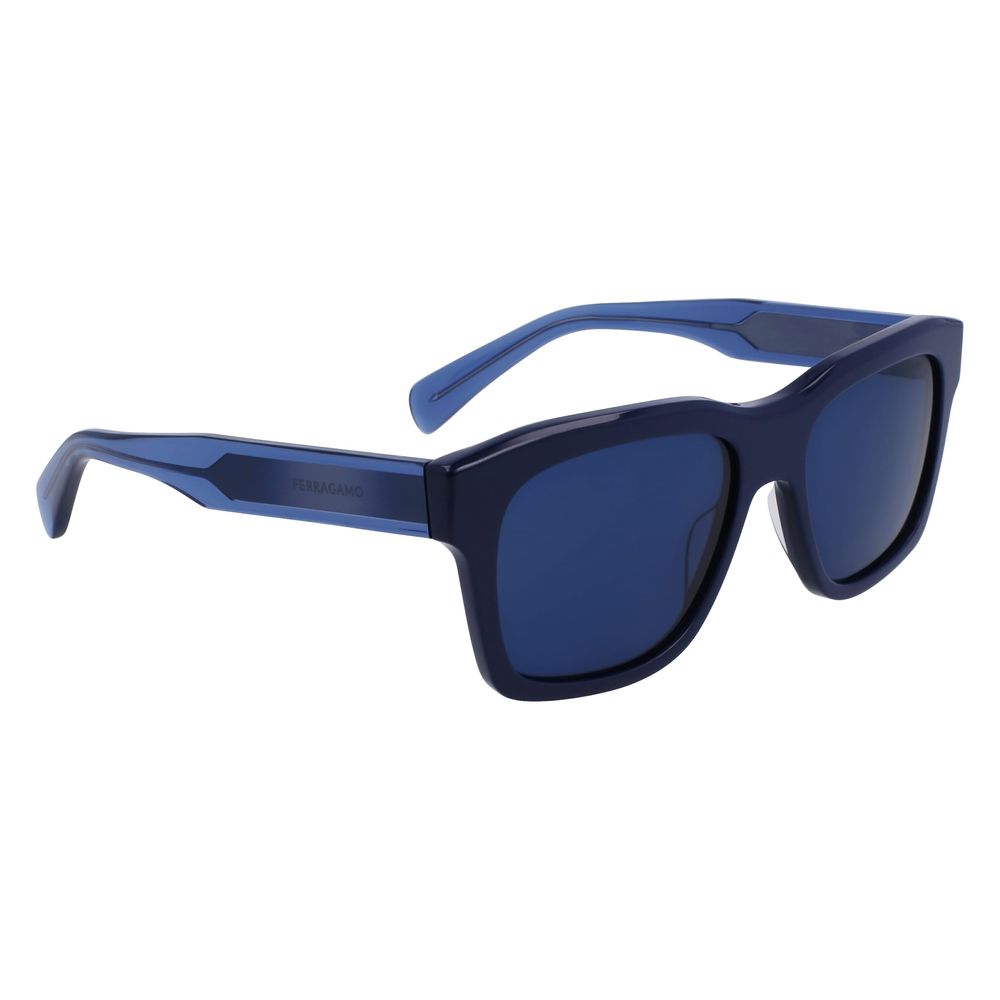 Blue Acetate Sunglasses