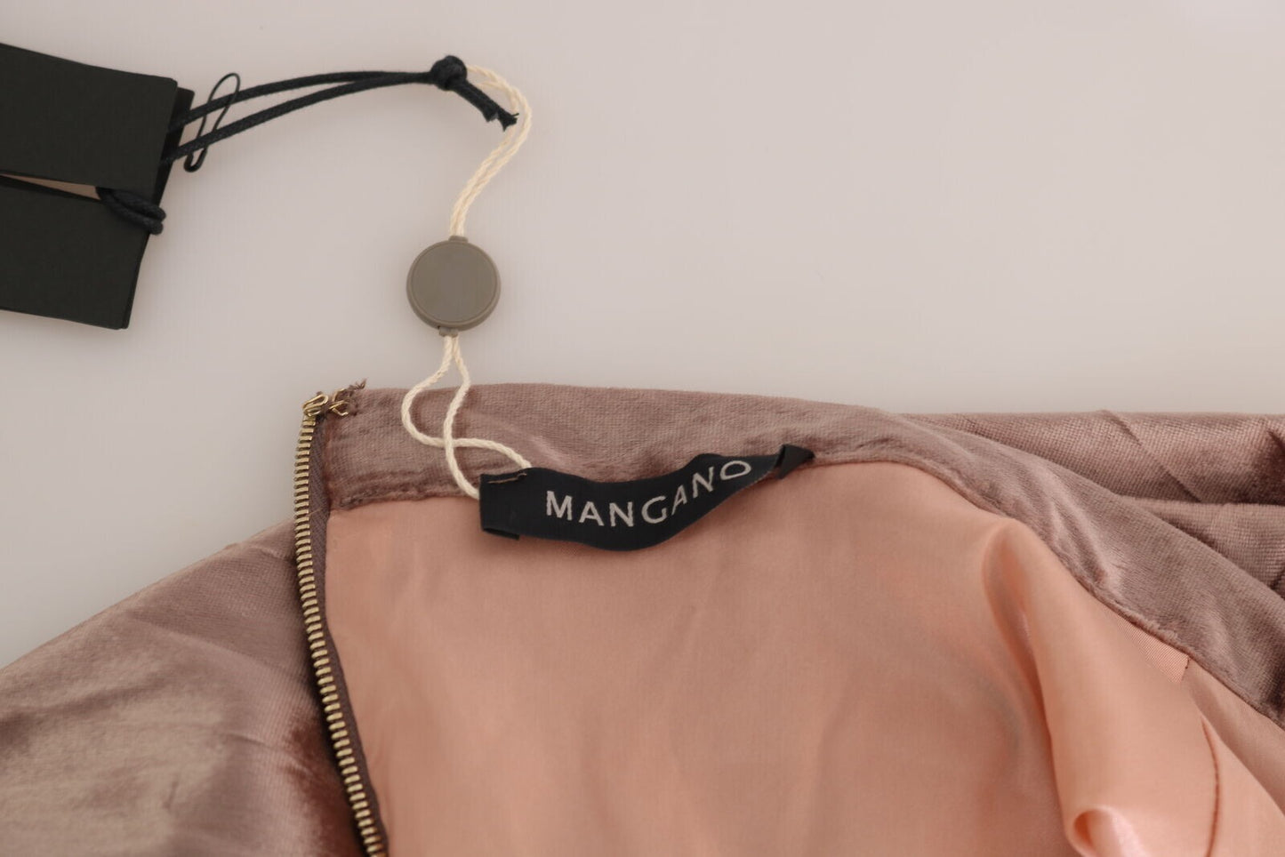 Chocolate Viscose High Waist A-line Maxi Skirt