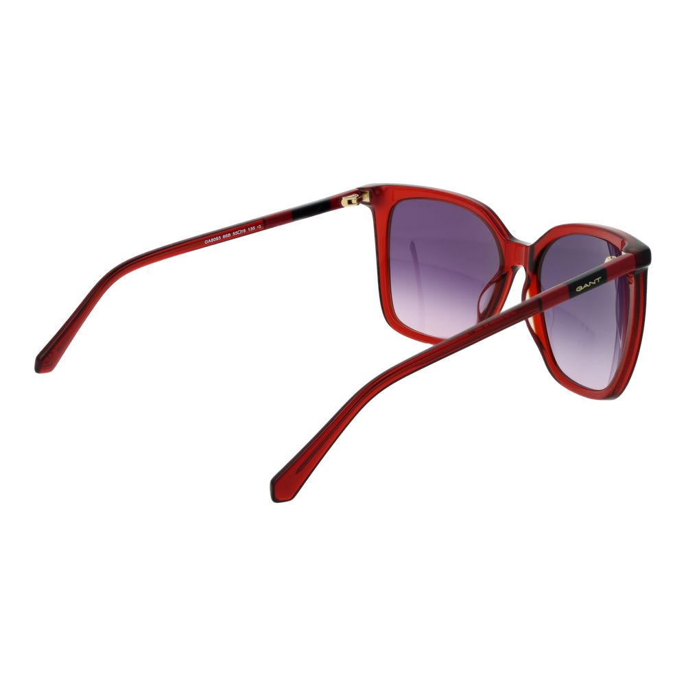 Red Acetate Sunglasses