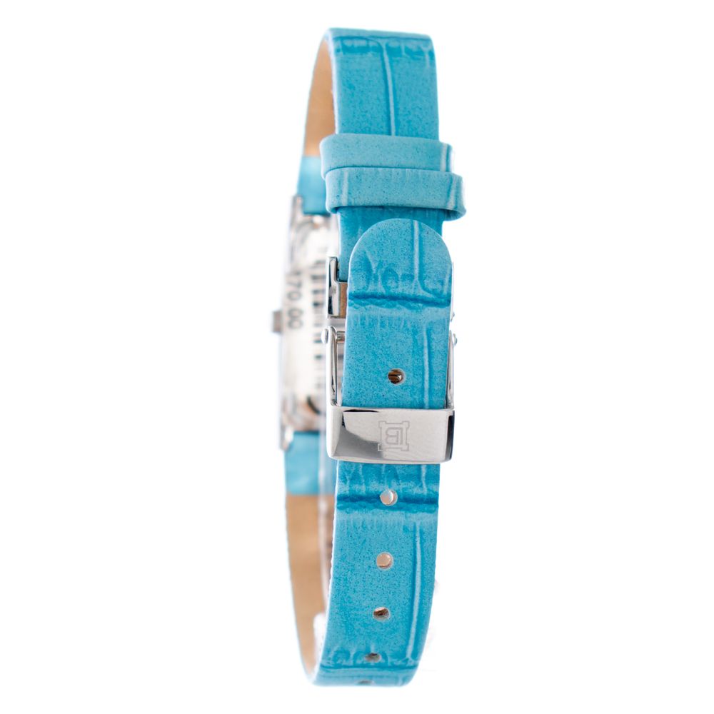 Blue Leather Dress Watch