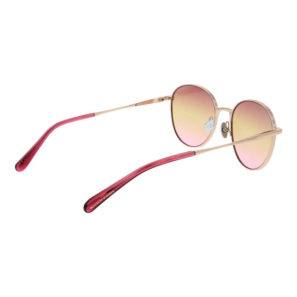 Rose Gold Metal Sunglasses