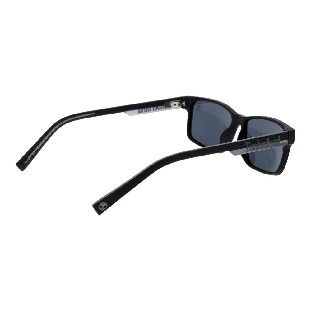Black Stainless Steel Sunglasses