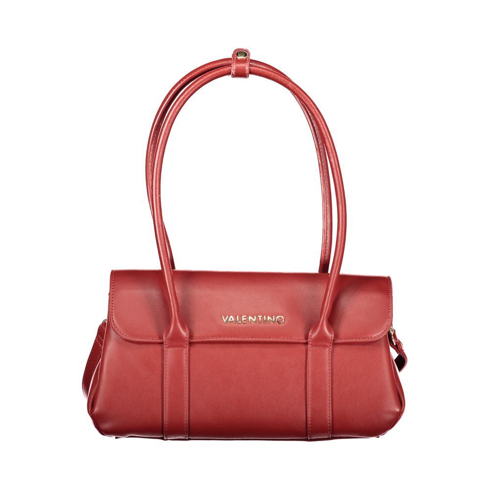 Rosso Poliuretano Woman Handbag