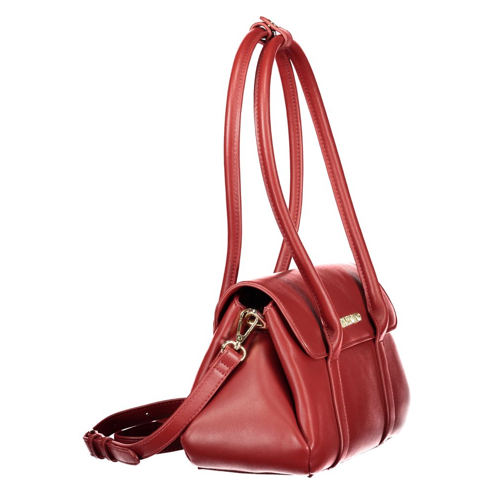Rosso Poliuretano Woman Handbag