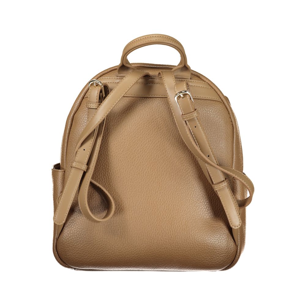 Marrone Poliuretano Woman Backpack