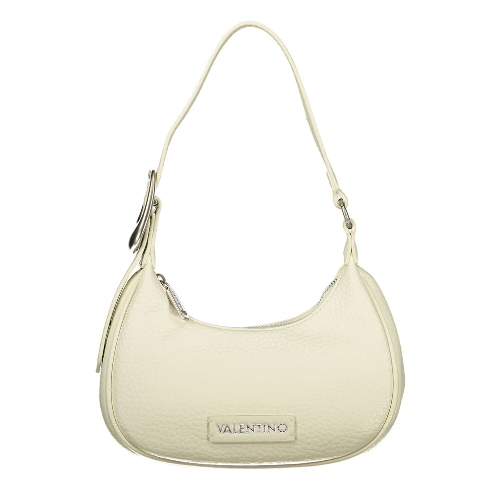 White Polyurethane Women Handbag