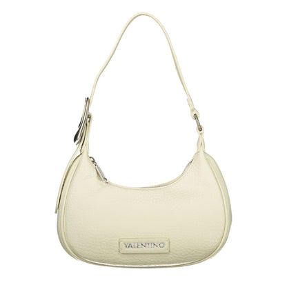 White Polyurethane Women Handbag