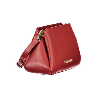 Rosso Polyurethane Women Handbag