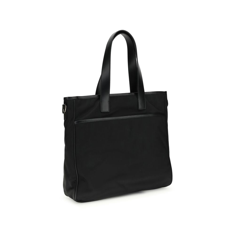 Black Calf Leather Bos Taurus Handbag
