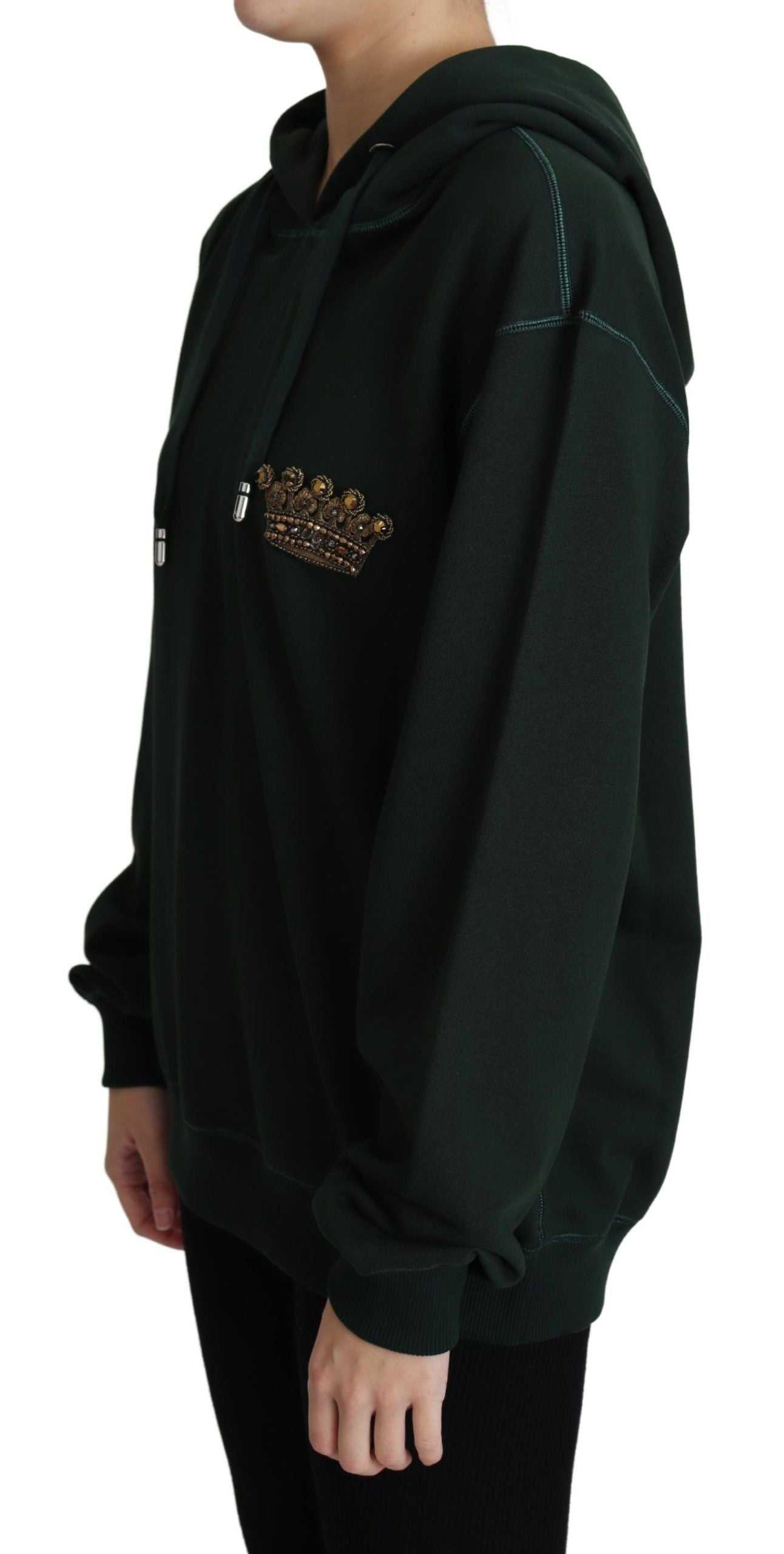 Regal Crown Embroidered Hoodie