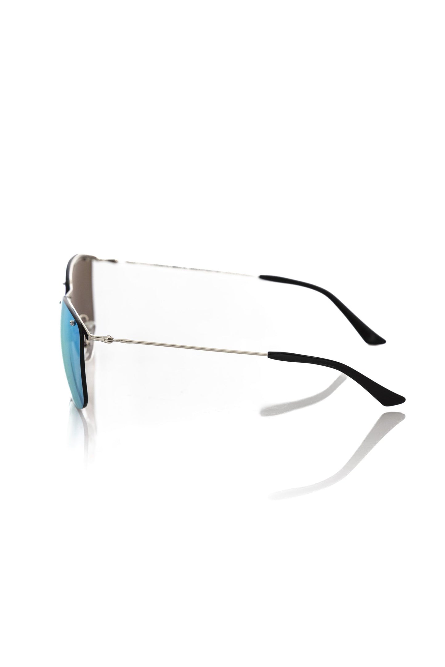 Silver Metallic Men's Sunglass