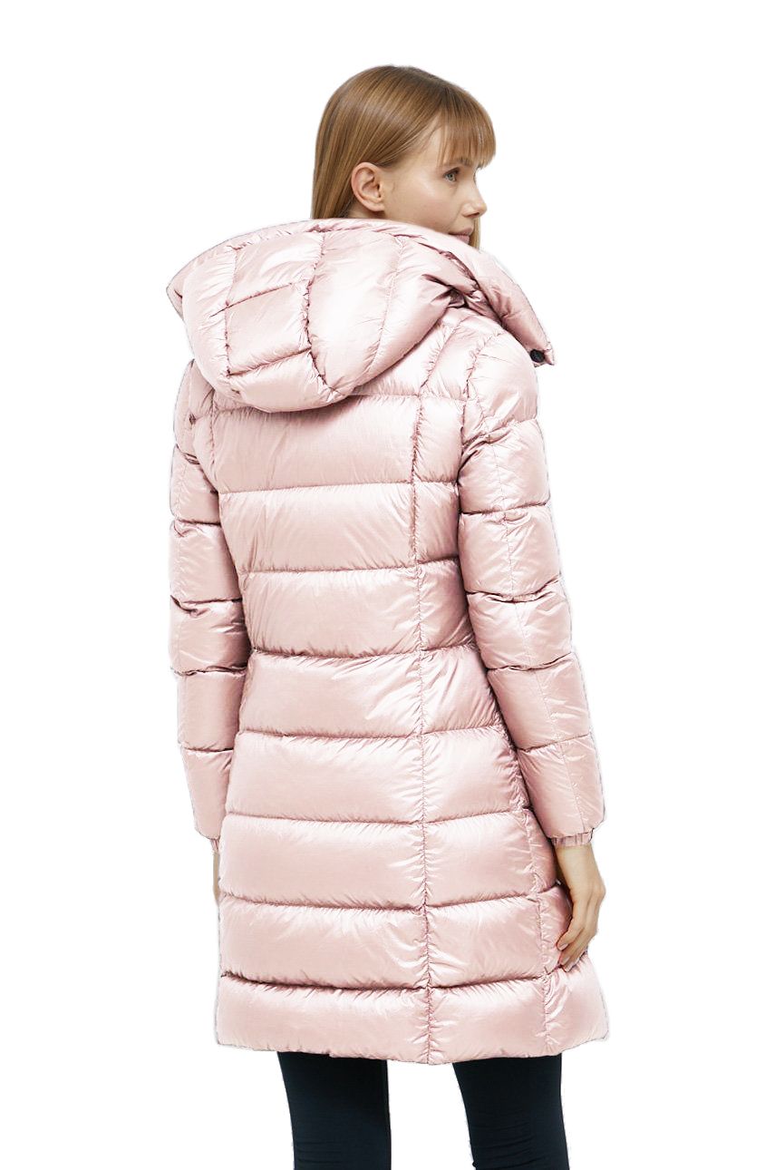 Pink Nylon Women Jacket