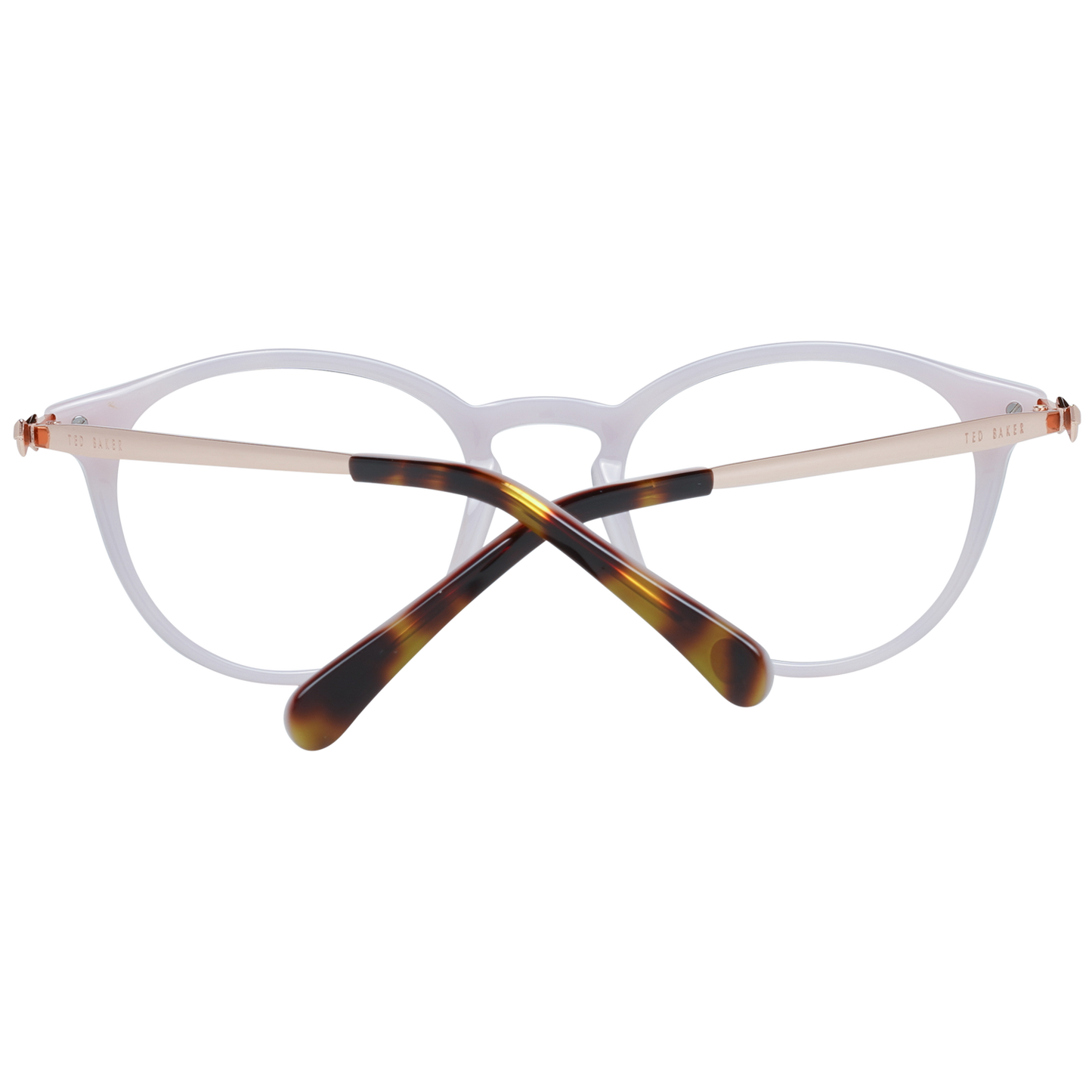 Chic Brown Round Full-Rim Fashion Frames