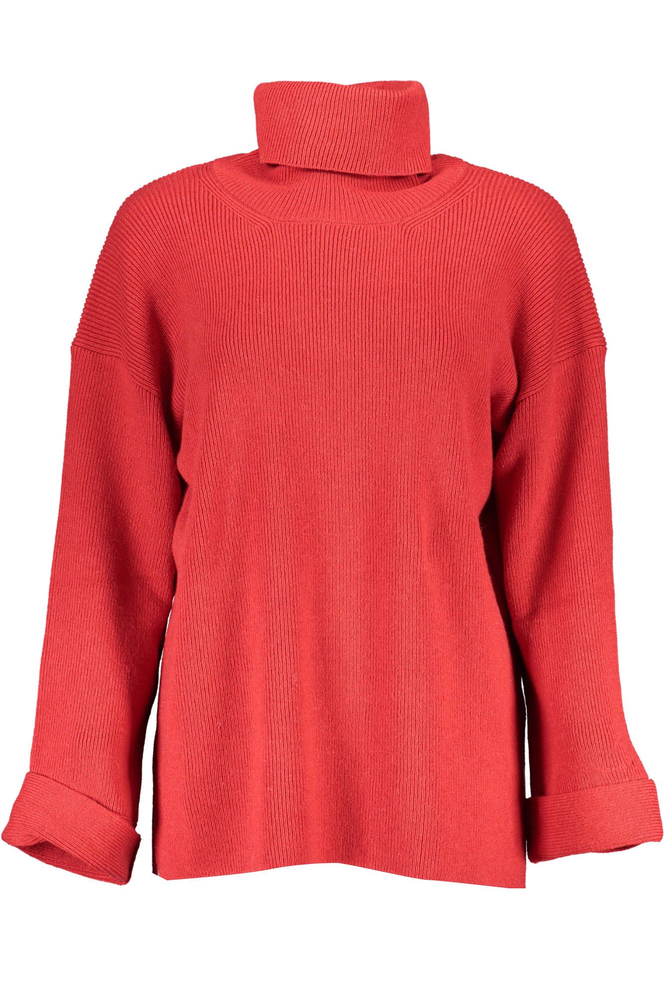 Red Wool Women Sweater