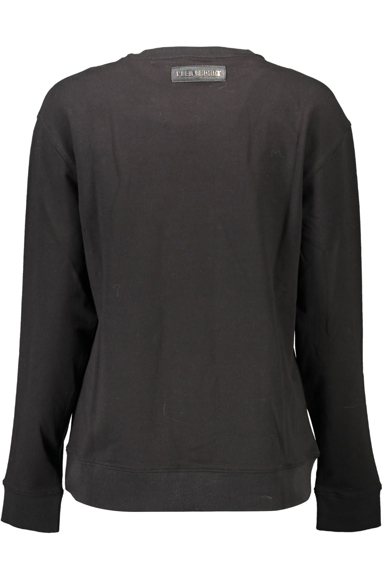 Black Cotton Women Sweater