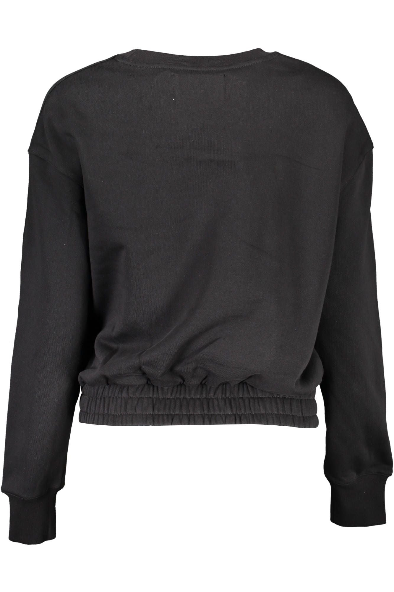 Black Cotton Women Sweater