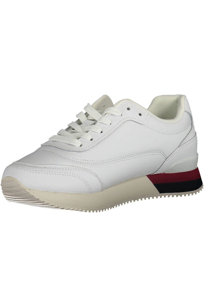 White Leather Women Sneaker