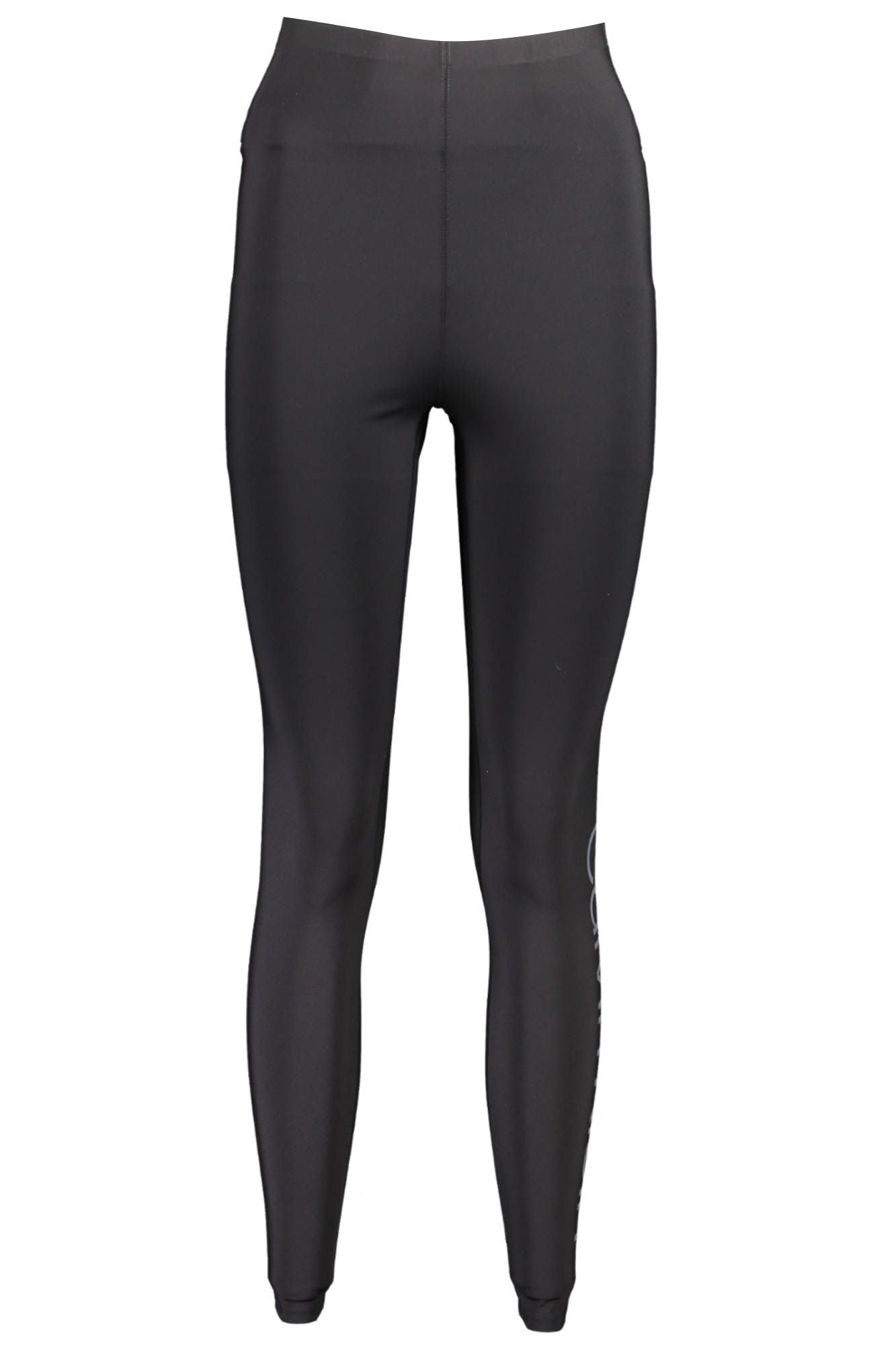 Black Polyester Women Legging