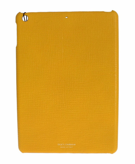 Chic Yellow Leather Tablet Case