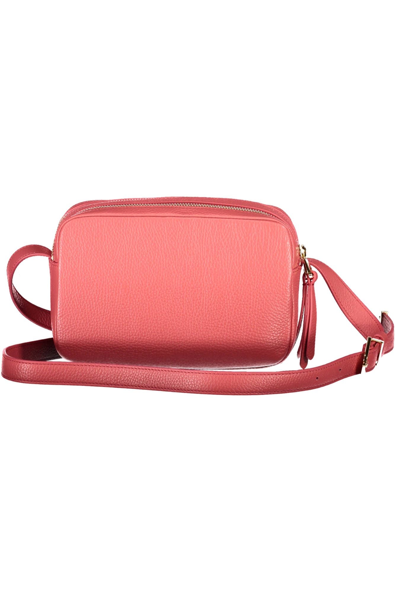 Pink Leather Women Handbag