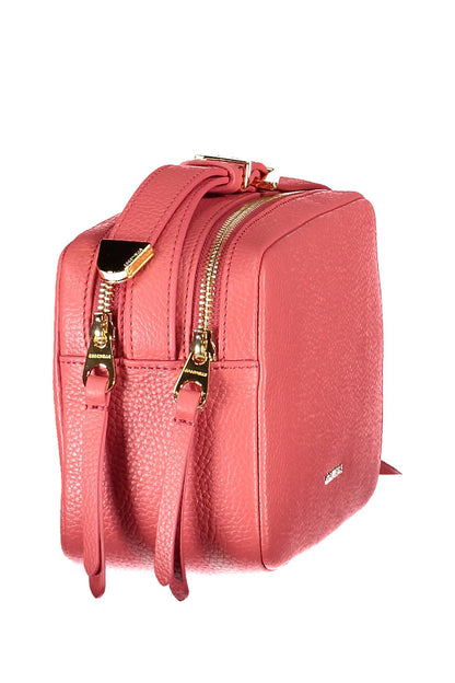 Pink Leather Women Handbag