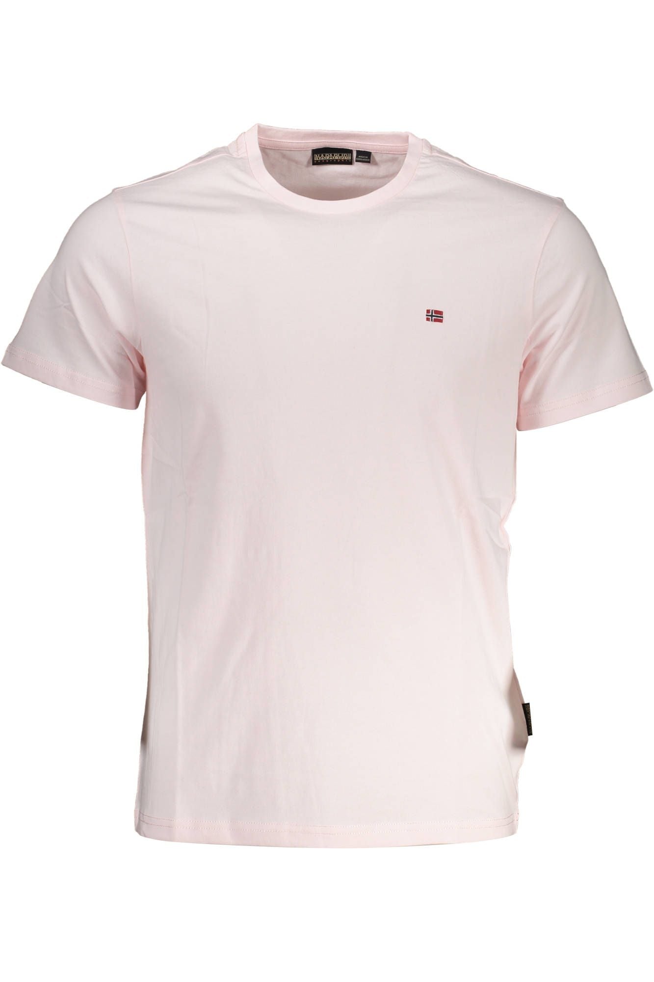 Pink Cotton Men T-Shirt