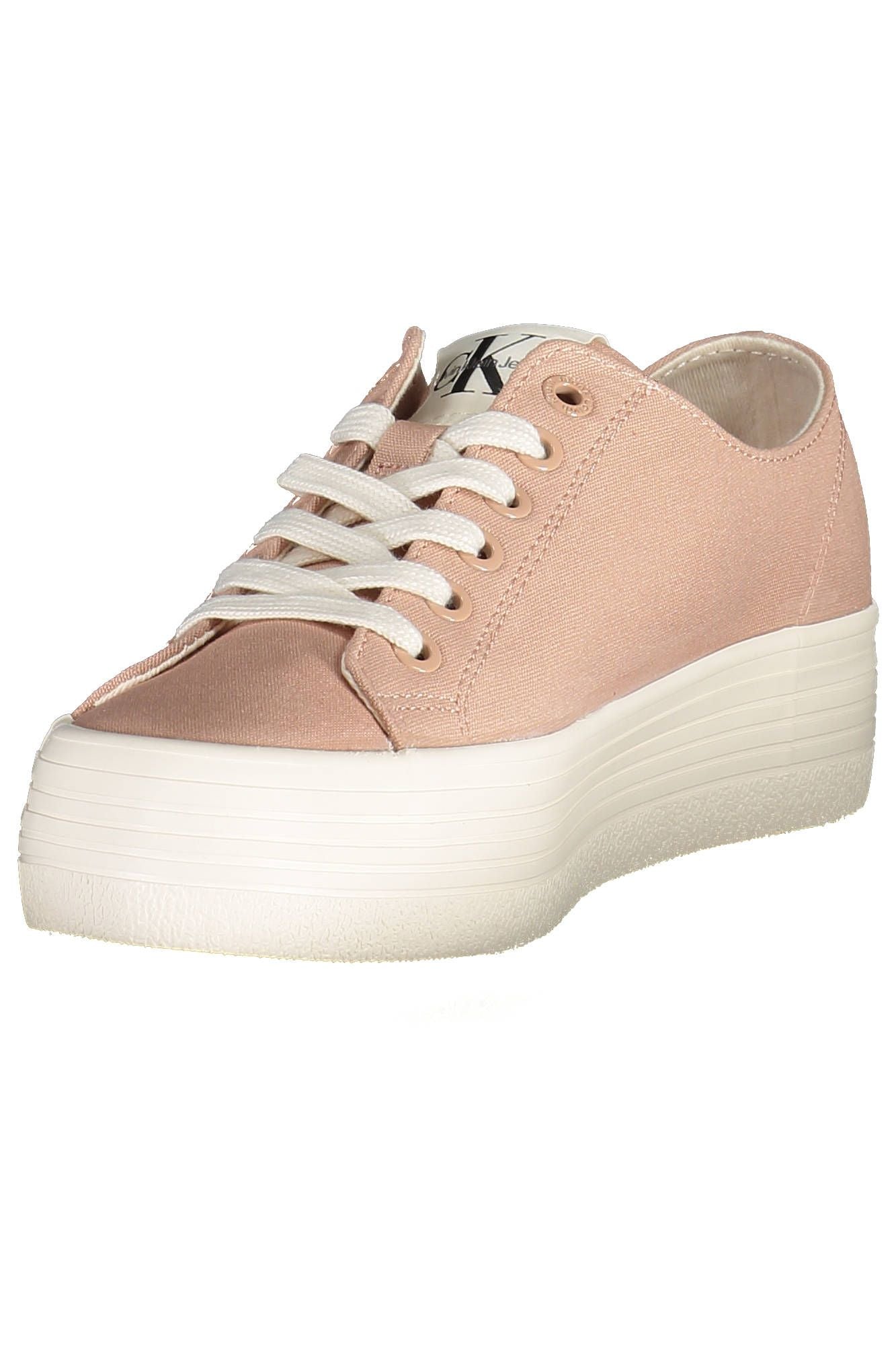 Pink Cotton Women Sneaker