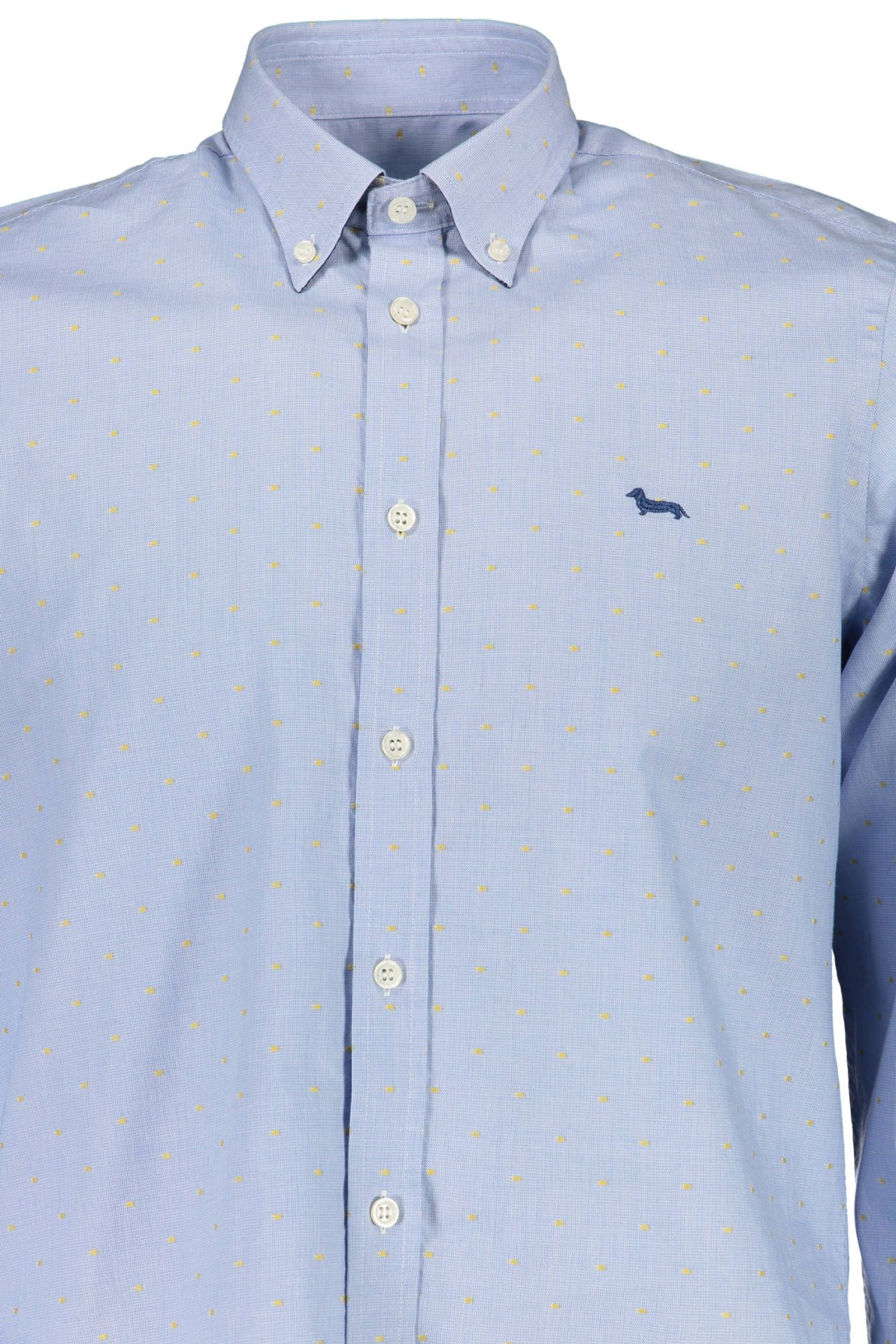 Light Blue Cotton Men Shirt