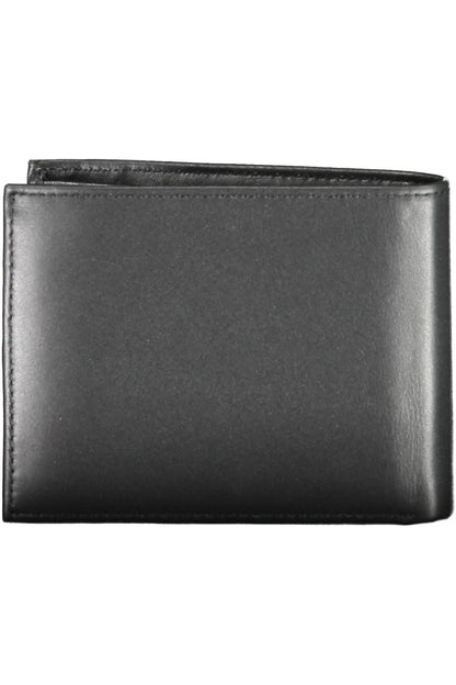 Black Leather Men Wallet