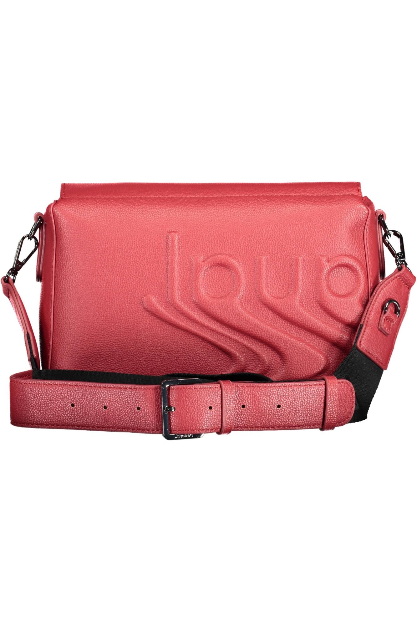 Red Polyethylene Women Handbag