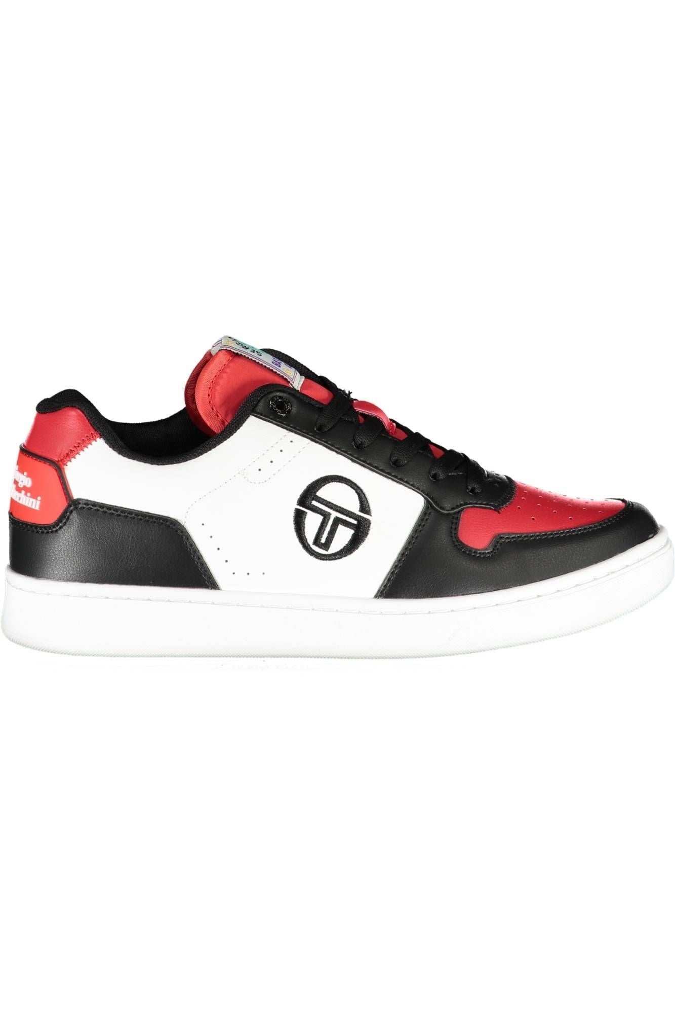 Black Polyester Men Sneaker