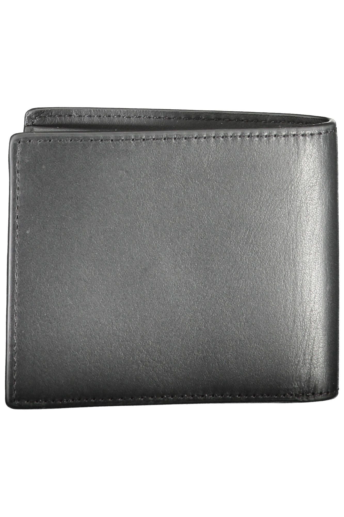 Black Leather Men Wallet