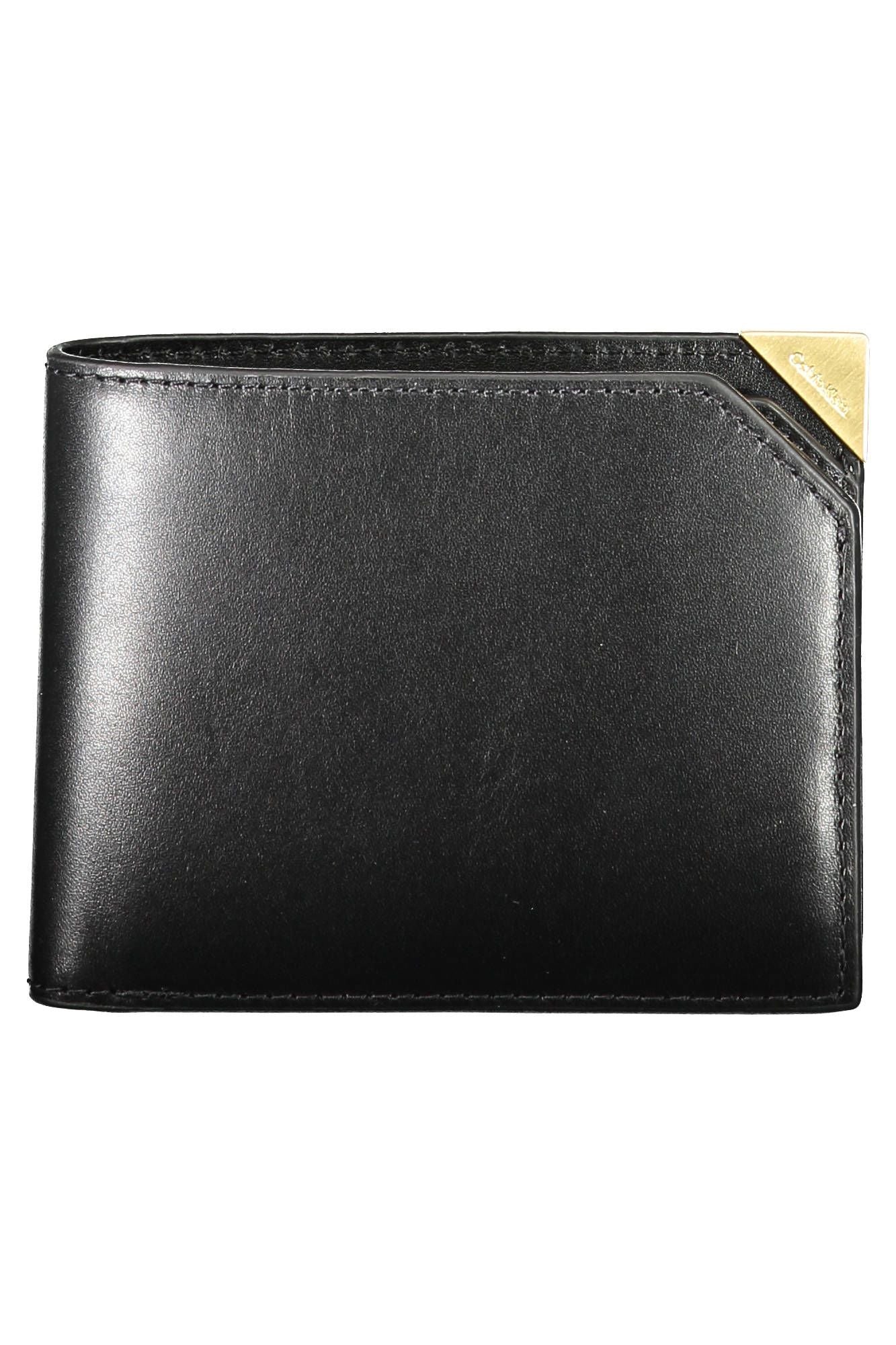 Black Leather Mens Wallet