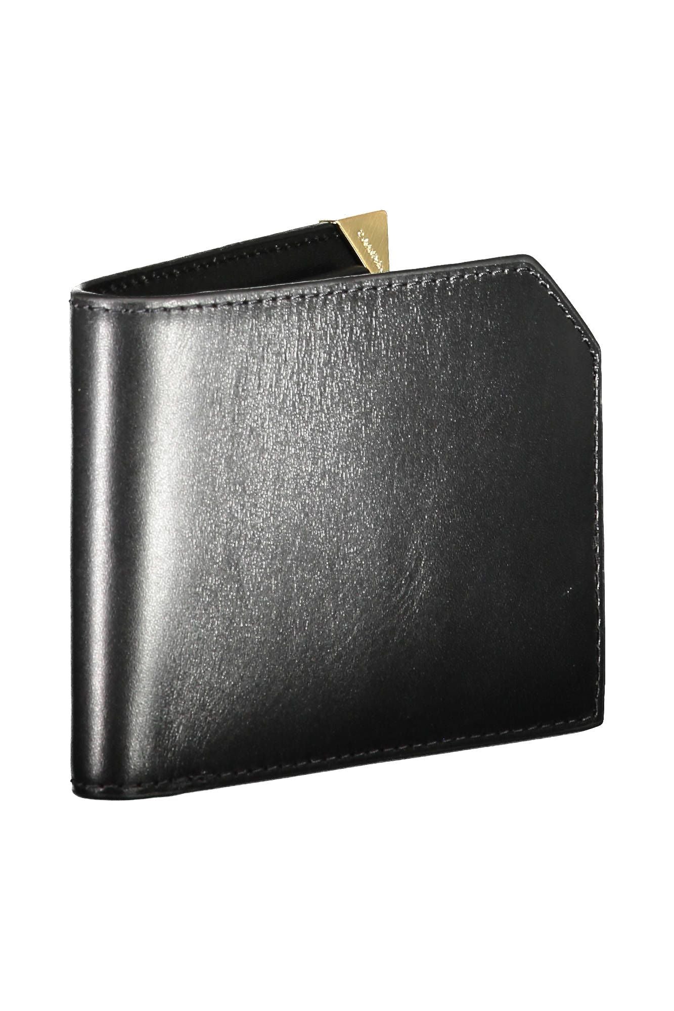 "Black Leather Men Wallet"