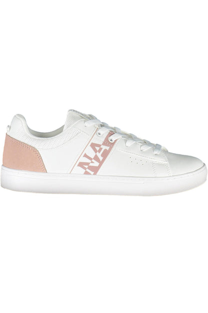 White Leather Women Sneaker