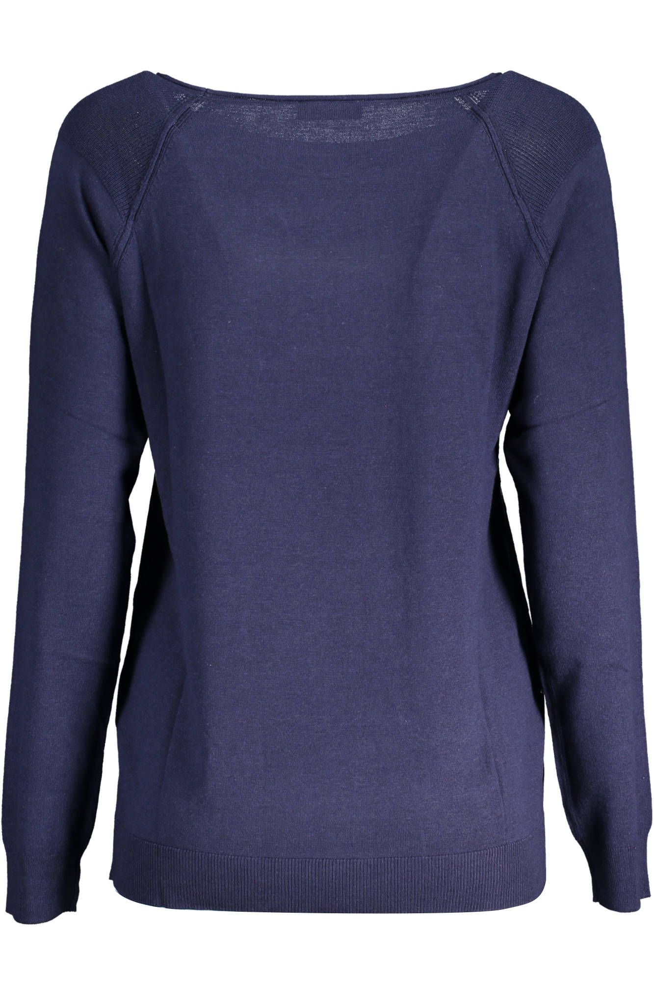 Blue Viscose Women Sweater