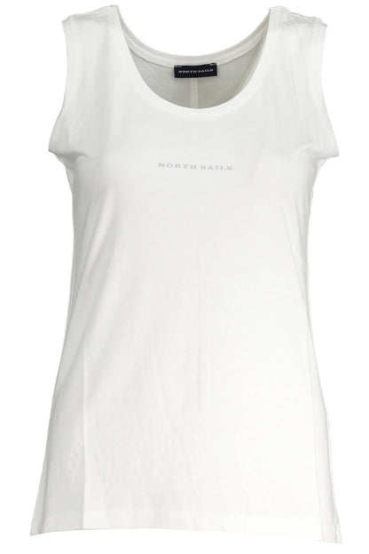 White Viscose Women Top