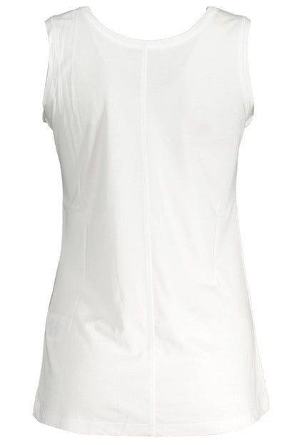 White Viscose Women Top