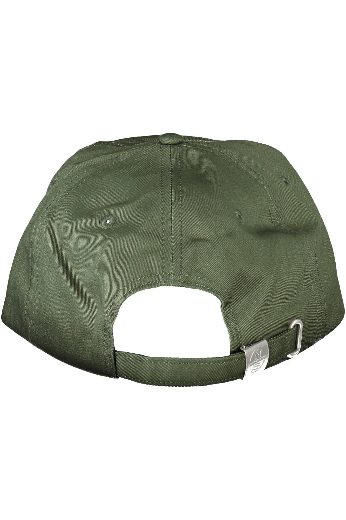 Green Cotton Men Cap